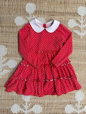 Serendipity Tiered Ruffle Twirl Dress Polka Dot Outfit 2T 3T